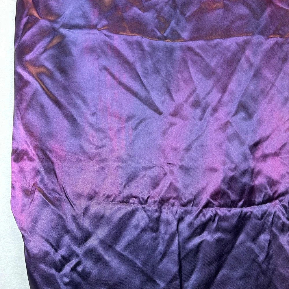 Blue Velvet Silver Glitter Whimsigoth Botanical Shawl Wrap Purple Satin Lining